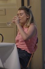 GEORGIA TOFFOLO and Jack Maynard Out for Dinner in London 07/24/2018