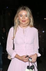GEORGIA TOFFOLO Leaves Park Chinois Restaurant in London 07/03/2018
