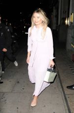 GEORGIA TOFFOLO Leaves Park Chinois Restaurant in London 07/03/2018