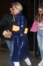 GIGI and YOLANDA HADID Out Shopping in New York 07/17/2018