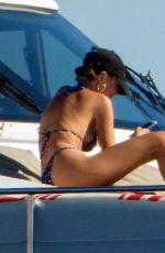 GIGI HADID and EMILY RATAJKOWSKI at a Boat in Mykonos 07/01/2018