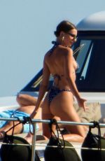 GIGI HADID and EMILY RATAJKOWSKI at a Boat in Mykonos 07/01/2018