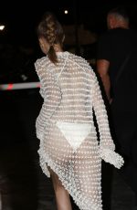GIGI HADID at Bobonier Club on Mykonos Island 06/29/2018