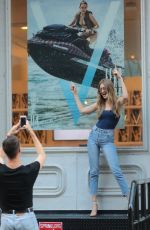 GIGI HADID at V Magazine Offices in New York 07/10/2018