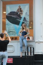 GIGI HADID at V Magazine Offices in New York 07/10/2018