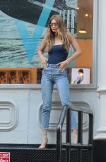 GIGI HADID at V Magazine Offices in New York 07/10/2018