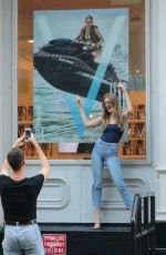 GIGI HADID at V Magazine Offices in New York 07/10/2018