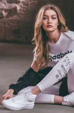 GIGI HADID for Reebok Freestyle Hi Nova, June 2018 Photoshoot