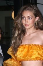 GIGI HADID Night Out in New York 07/19/2018