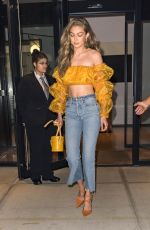 GIGI HADID Night Out in New York 07/19/2018