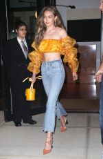 GIGI HADID Night Out in New York 07/19/2018