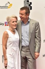 GILLIAN ANDERSON and Peter Morgan at Southbank Sky Arts Awards 2018 in London 07/01/2018