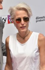 GILLIAN ANDERSON and Peter Morgan at Southbank Sky Arts Awards 2018 in London 07/01/2018
