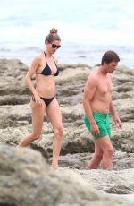 GISELE BUNDCHEN and Tom Brady at a Beach in Costa Rica 07/17/2018