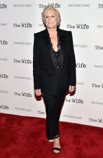 GLENN CLOSE at The Wife Screening in New York 07/26/2018