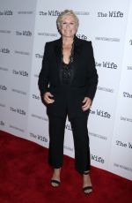 GLENN CLOSE at The Wife Screening in New York 07/26/2018