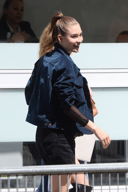 GRACE ELIZABETH at Chanel Show at Haute Couture Fashion Week in Paris 07/03/2018