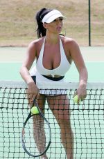 GRACE J TEAL on Tennis Inspired Photoshoot in Southend 07/08/2018
