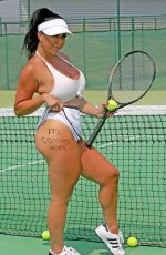 GRACE J TEAL on Tennis Inspired Photoshoot in Southend 07/08/2018