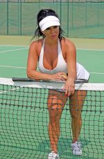 GRACE J TEAL on Tennis Inspired Photoshoot in Southend 07/08/2018