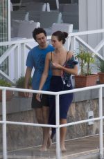 GRACE VAN PATTEN and Nat Wolff at Hotel Regina Isabella in Ischia 07/22/2018