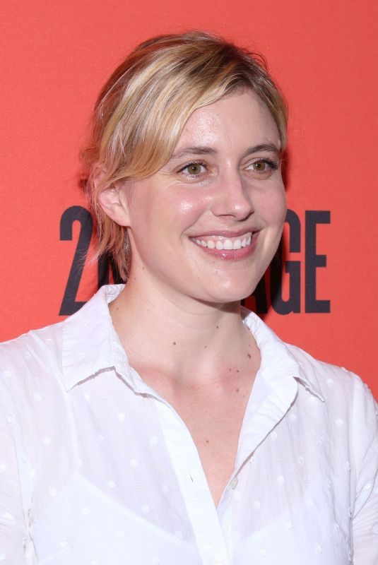 GRETA GERWIG at Mary Page Marlowe Off-Broadway Opening Night in New York 07/12/2018