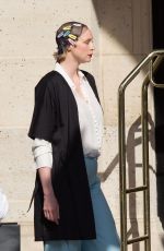 GWENDOLINE CHRISTIE at Miu Miu 2019 Cruise Collection Show in Paris 06/30/2018
