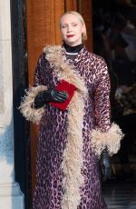 GWENDOLINE CHRISTIE at Miu Miu 2019 Cruise Collection Show in Paris 06/30/2018