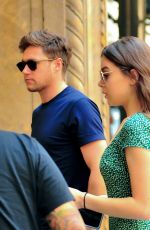 HAILEE STEINFELD and Niall Horan Shopping at Saks Fifth Avenue in New York 07/16/018