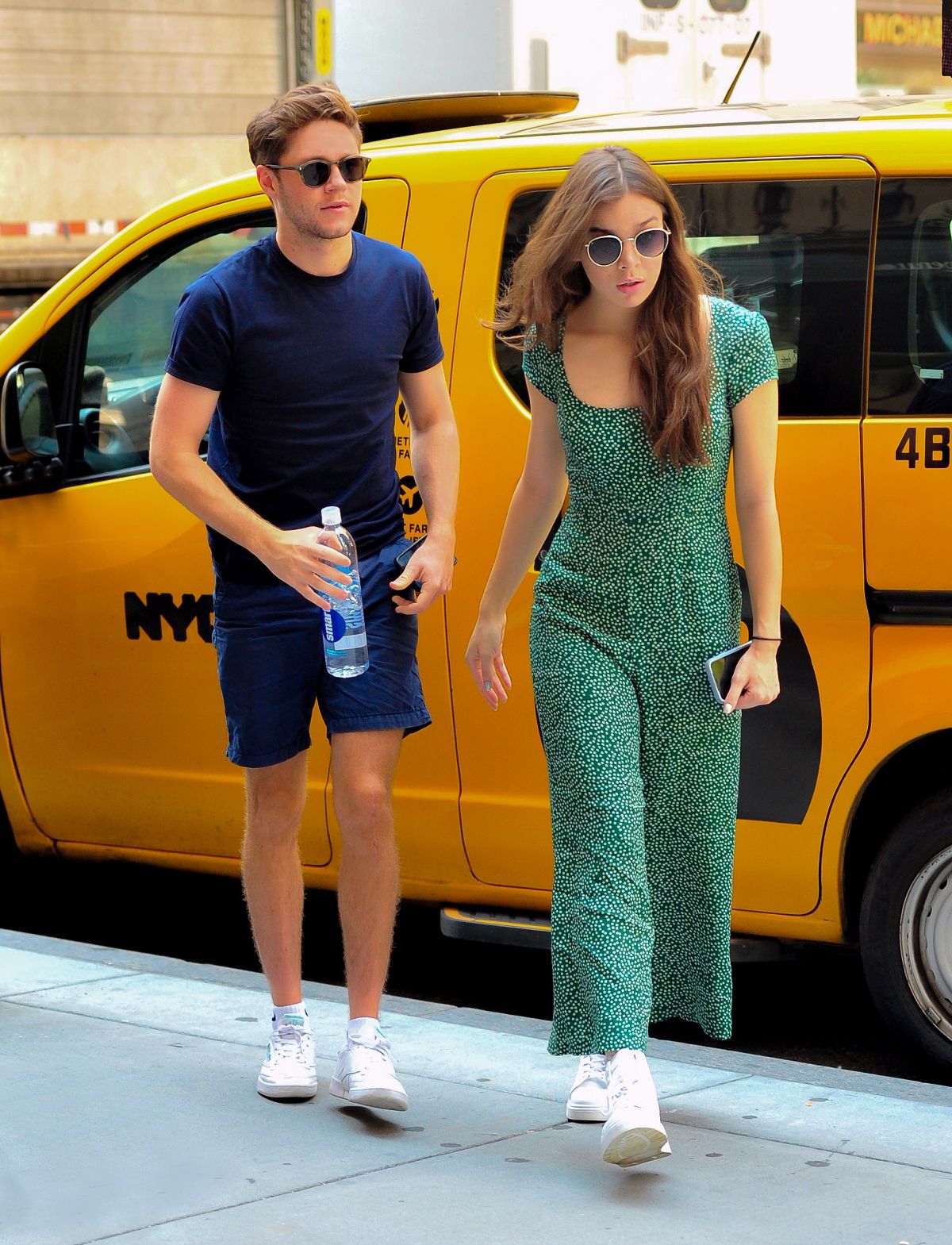 HAILEE STEINFELD and Niall Horan Shopping at Saks Fifth Avenue in New York 07/16/018 ...1200 x 1569