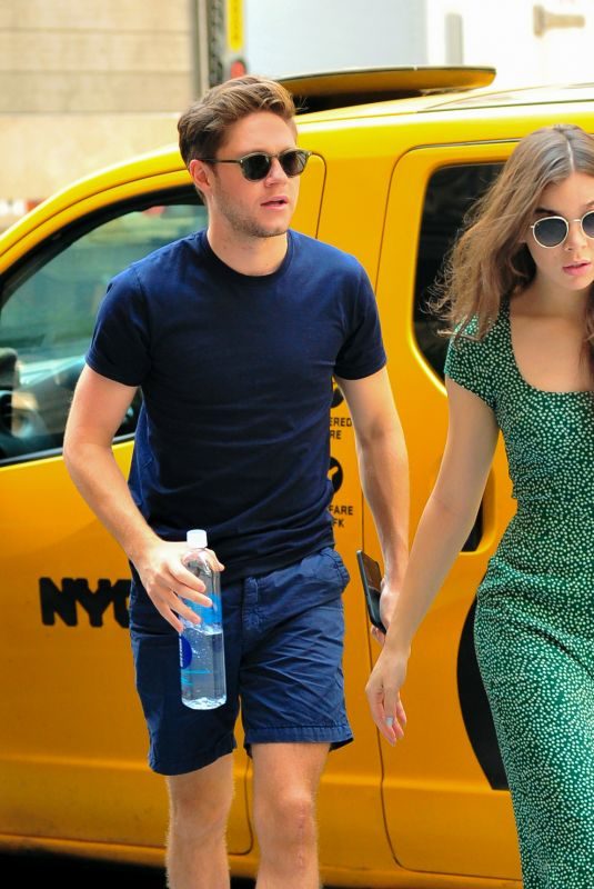 HAILEE STEINFELD and Niall Horan Shopping at Saks Fifth Avenue in New York 07/16/018