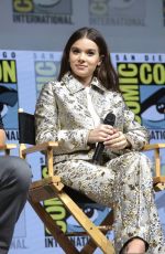 HAILEE STEINFELD at Spider-man into the Spider-verse Panel at Comic-con in San Diego 07/20/2018