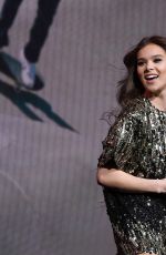 HAILEE STEINFELD Performs at Radio City Music Hall in New York 07/16/2018