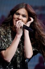 HAILEE STEINFELD Performs at Radio City Music Hall in New York 07/16/2018