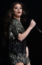 HAILEE STEINFELD Performs at Radio City Music Hall in New York 07/16/2018