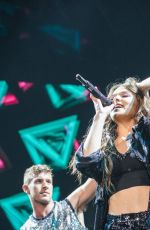 HAILEE STEINFELD Performs at The Voicenotes Tour at BB&T Pavilion in Camden 07/24/2018