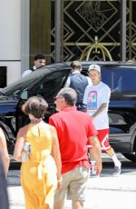 HAILEY BALDWIN and Justin Bieber Out in Beverly Hills 07/22/2018