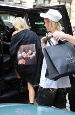 HAILEY BALDWIN and Justin Bieber Out in New York 07/27/2018