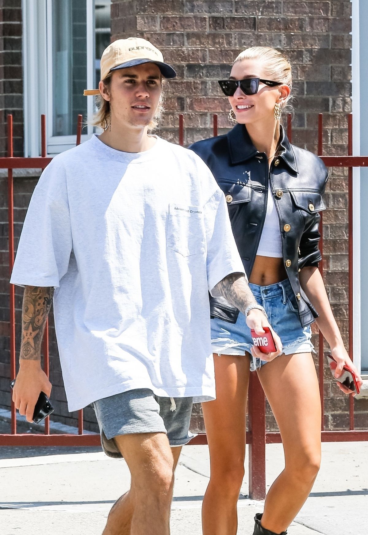 Hailey Baldwin And Justin Bieber Out In New York 07282018