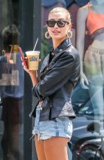 HAILEY BALDWIN and Justin Bieber Out in New York 07/28/2018