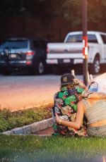 HAILEY BALDWIN and Justin Bieber Out in Sag Harbour 07/01/2018