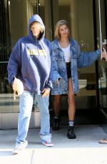 HAILEY BALDWIN and Justin Bieber Shopping at Whole Foods in New York 07/28/2018