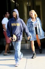 HAILEY BALDWIN and Justin Bieber Shopping at Whole Foods in New York 07/28/2018