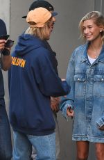 HAILEY BALDWIN and Justin Bieber Shopping at Whole Foods in New York 07/28/2018