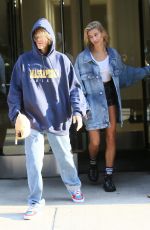 HAILEY BALDWIN and Justin Bieber Shopping at Whole Foods in New York 07/28/2018