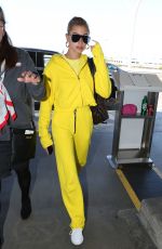 HAILEY BALDWIN at LAX Airport in Los Angeles 07/23/2018