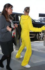 HAILEY BALDWIN at LAX Airport in Los Angeles 07/23/2018