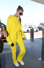HAILEY BALDWIN at LAX Airport in Los Angeles 07/23/2018