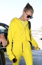 HAILEY BALDWIN at LAX Airport in Los Angeles 07/23/2018