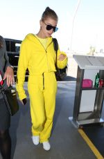 HAILEY BALDWIN at LAX Airport in Los Angeles 07/23/2018